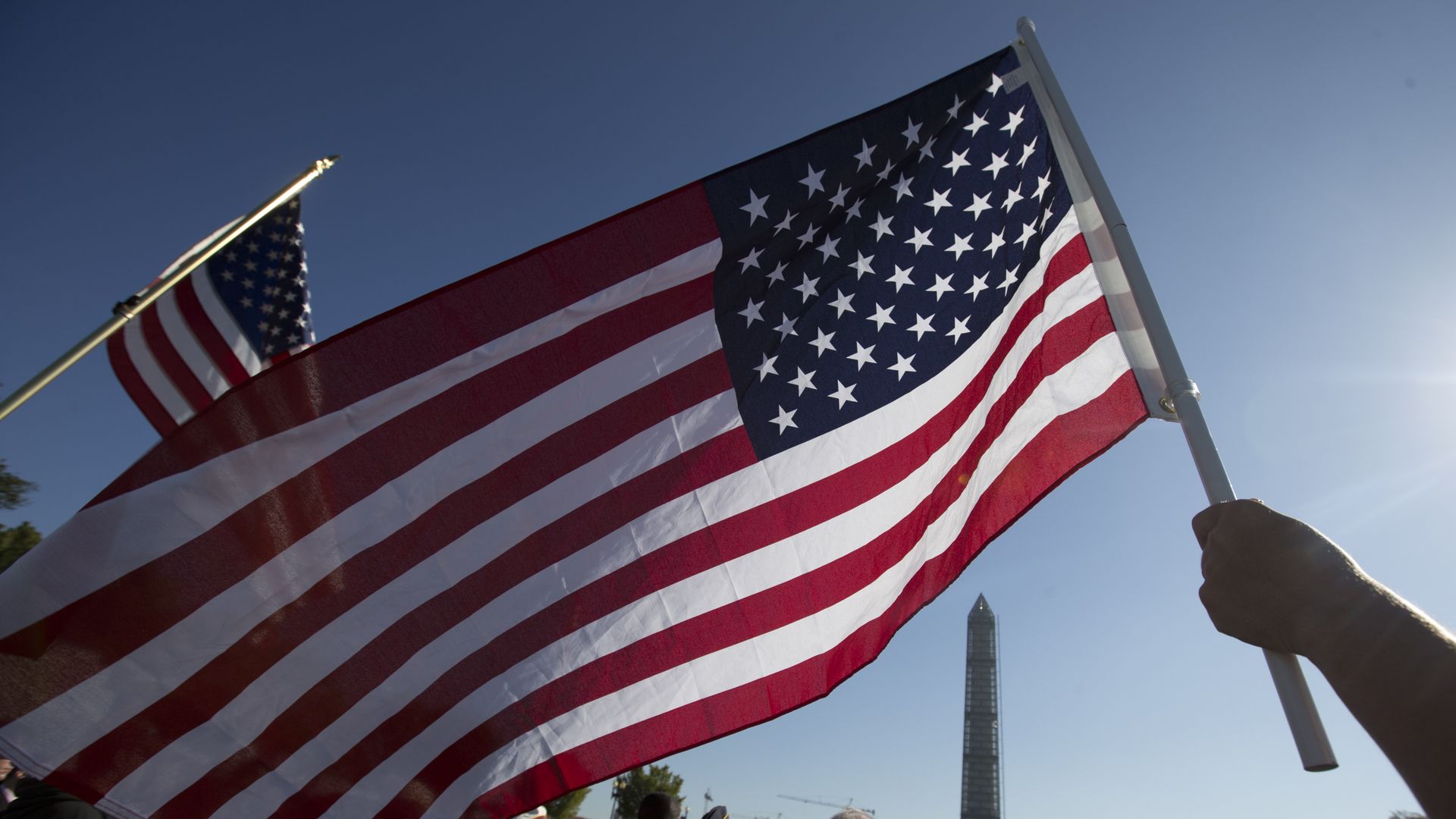 Участники демонстрации в Вашингтоне, США Участники демонстрации в Вашингтоне, США - РИА Новости, 1920, 18.10.2025