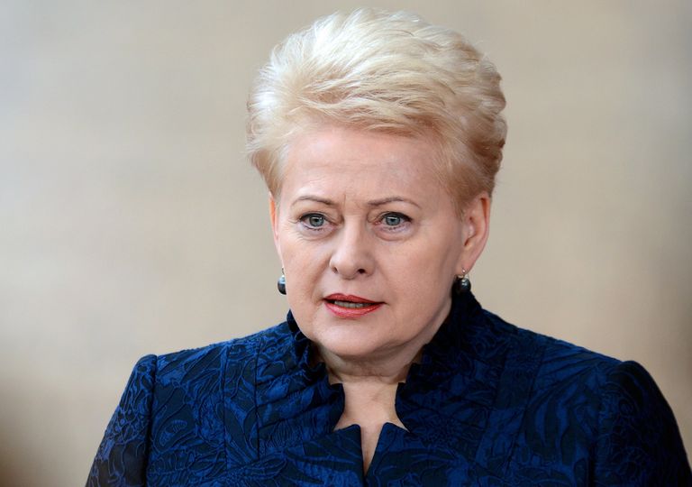 Президент Литвы Даля Грибаускайте