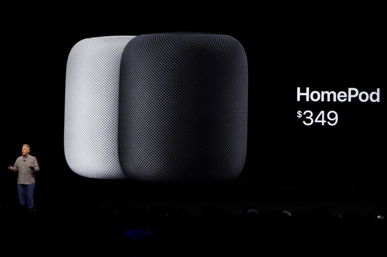 Презентация музыкального динамика для дома HomePod на Всемирной конференции для разработчиков на платформах Apple. 5 июня 2017 Презентация музыкального динамика для дома HomePod на Всемирной конференции для разработчиков на платформах Apple. 5 июня 2017