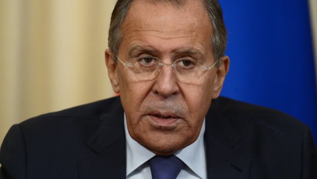 Министр иностранных дел РФ Сергей Лавров во время встречи с министром иностранных дел Испании Альфонсо Дастисом Кеседо в Москве. 7 июня 2017