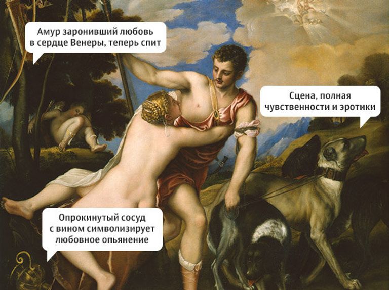 Тициан Венера и Адонис, Москва, Фонд Классика Тициан Венера и Адонис, Москва, Фонд Классика