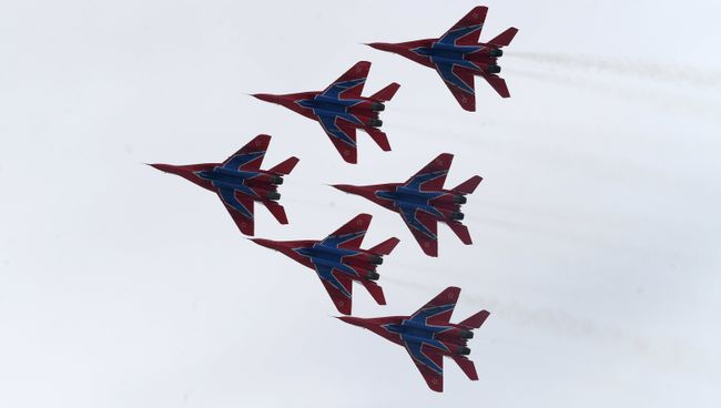 Многоцелевые истребители МиГ-29. Архивное фото