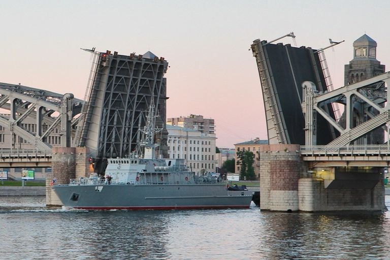 Противоминный корабль ВМФ РФ 