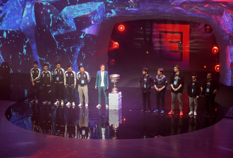 Церемония открытия турнира Epicenter на арене ВТБ Ледовый дворец в Москве