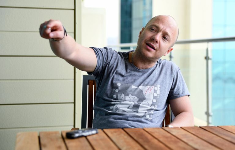 Актер Евгений Стычкин на 28-м Открытом российском кинофестивале Кинотавр в Сочи 