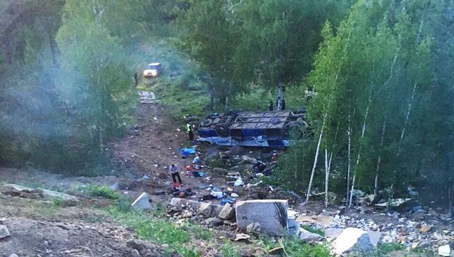 На месте ДТП в Петровск-Забайкальском районе. Архивное фото На месте ДТП в Петровск-Забайкальском районе. Архивное фото