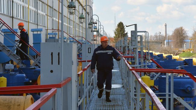 Газокомпрессорная станция в Боярке на Украине. Архивное фото Газокомпрессорная станция в Боярке на Украине. Архивное фото