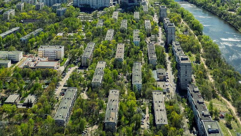 Пятиэтажные дома, включенные в программу реновации в Москве