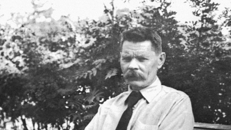 Максим Горький в Берлине, 1921 год. Максим Горький в Берлине, 1921 год.