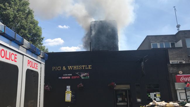 Пожар в 24-этажном жилом доме Grenfell Tower в Лондоне Пожар в 24-этажном жилом доме Grenfell Tower в Лондоне