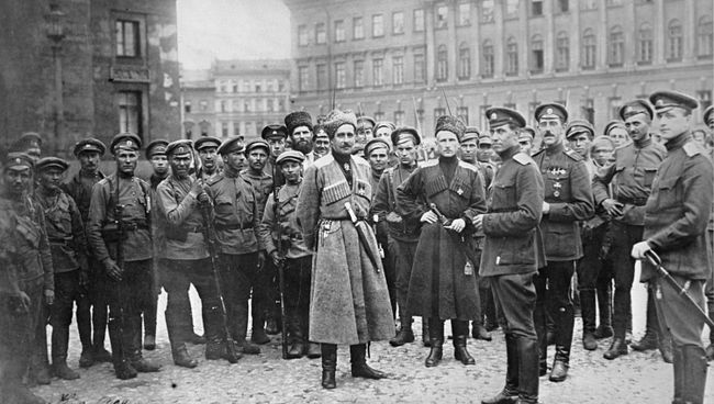 Войска, вызванные Александром Керенским с фронта в Петроград для подавления восстания Войска, вызванные Александром Керенским с фронта в Петроград для подавления восстания