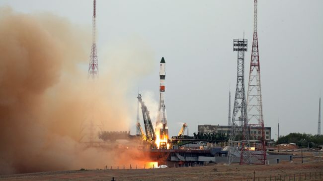 На космодроме Байконур На космодроме Байконур