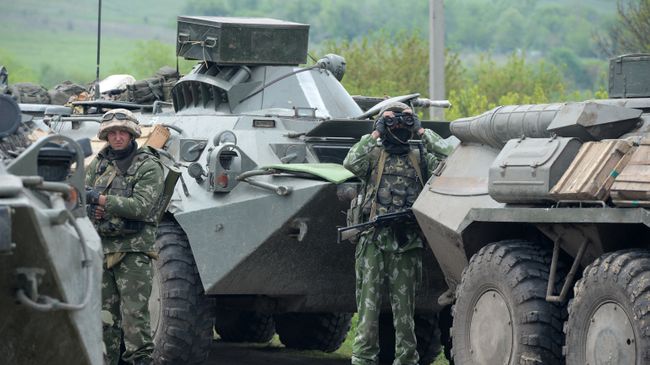 Украинские военные. Архивное фото Украинские военные. Архивное фото