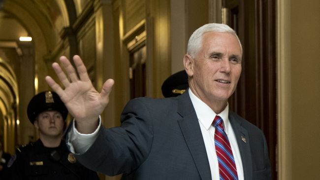 Вице-президент США Майк Пенс. Архивное фото Вице-президент США Майк Пенс. Архивное фото
