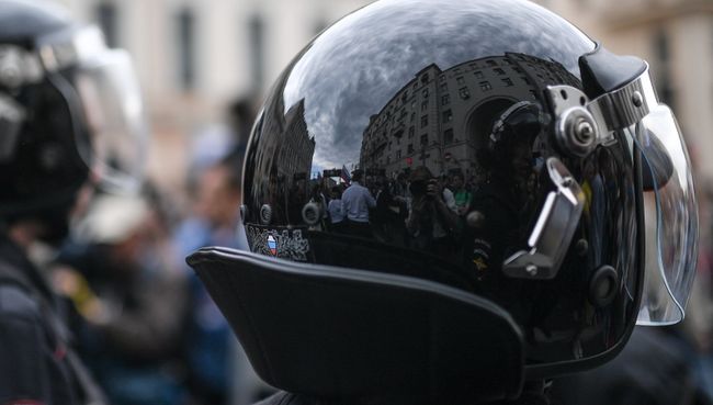 Задержание участников несанкционированной акции в Санкт-Петербурге. Архивное фото