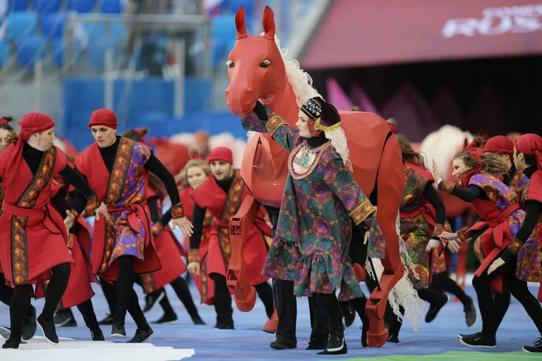 Артисты на церемонии открытия Кубка конфедераций-2017 в Санкт-Петербурге. 17 июня 2017 Артисты на церемонии открытия Кубка конфедераций-2017 в Санкт-Петербурге. 17 июня 2017