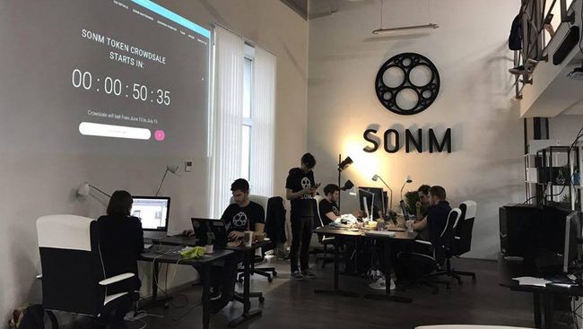 Стенд компании SONM Стенд компании SONM