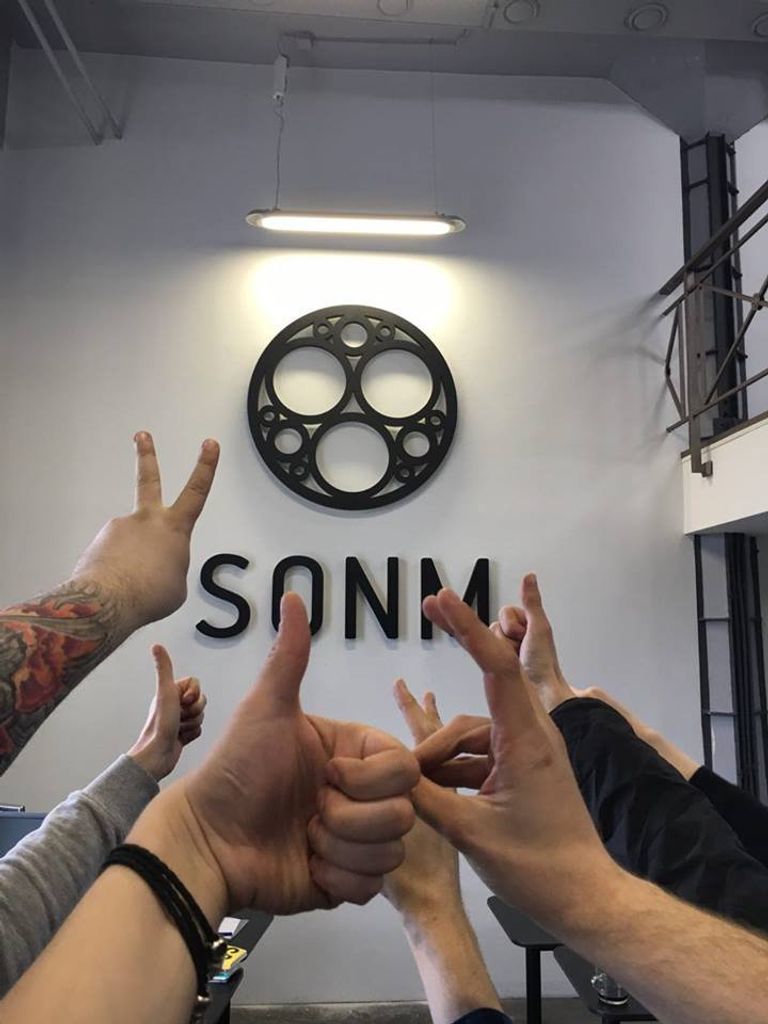Стенд компании SONM Стенд компании SONM