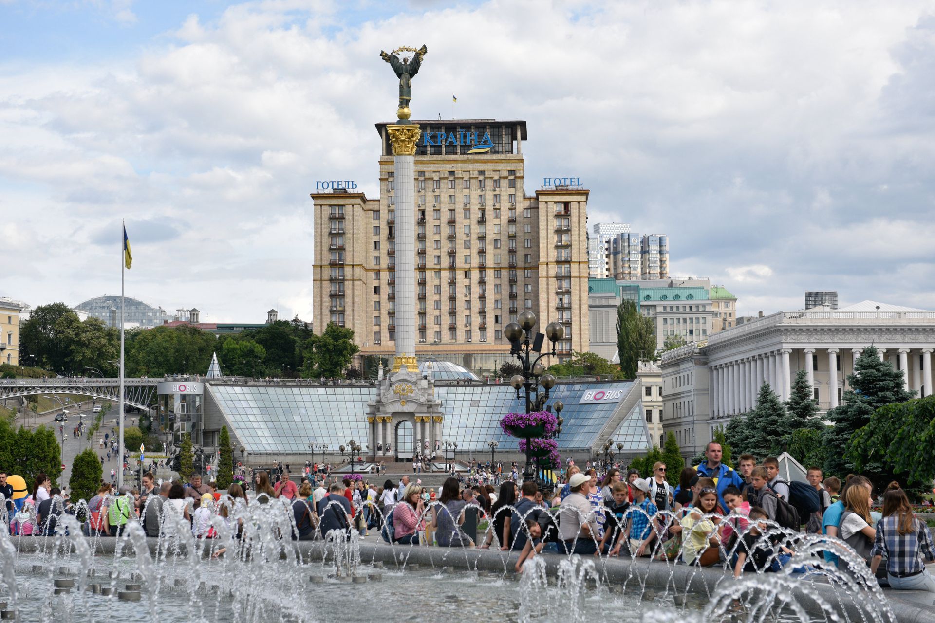 В центре Киева В центре Киева - РИА Новости, 1920, 30.07.2024