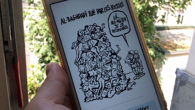 Карикатруа Charlie Hebdo