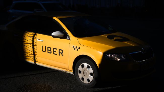 Такси UBER в Москве. Архивное фото