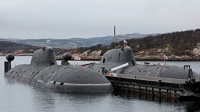 Атомная подводная лодка Обнинск. Архивное фото Атомная подводная лодка Обнинск. Архивное фото
