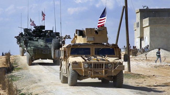 Силы США в Сирии близ Алеппо