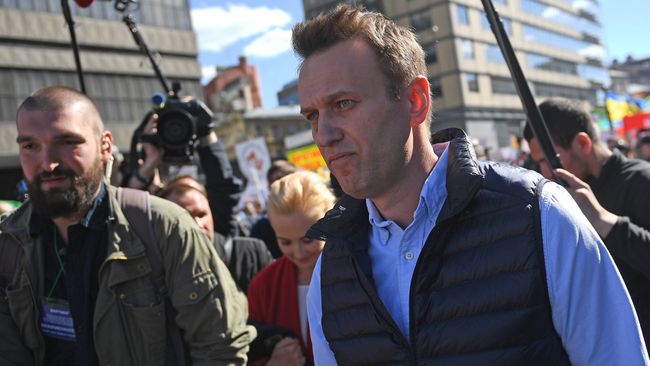 Алексей Навальный на проспекте Академика Сахарова. Архивное фото Алексей Навальный на проспекте Академика Сахарова. Архивное фото