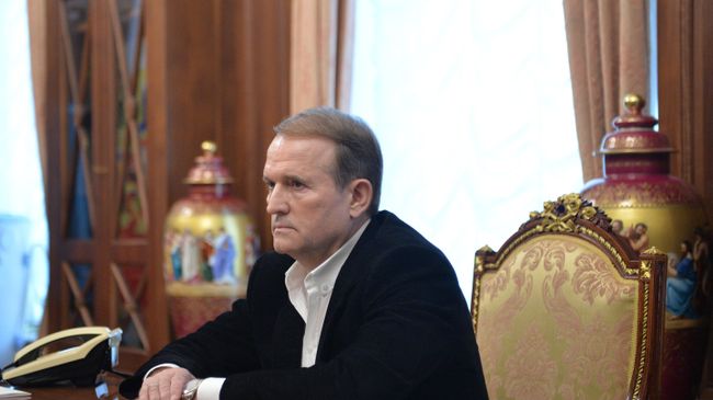 Лидер движения Украинский выбор Виктор Медведчук. Архивное фото
