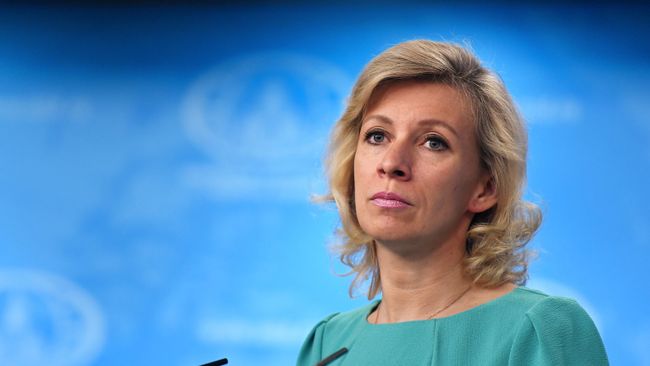 Официальный представитель министерства иностранных дел России Мария Захарова