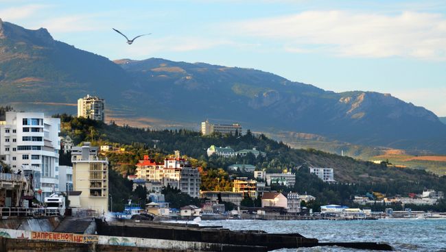 Алушта. Крым. Архивное фото Алушта. Крым. Архивное фото