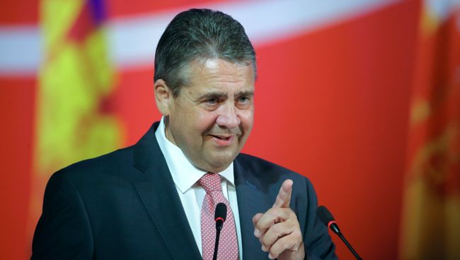 Министр иностранных дел Германии Зигмар. Архивное фото