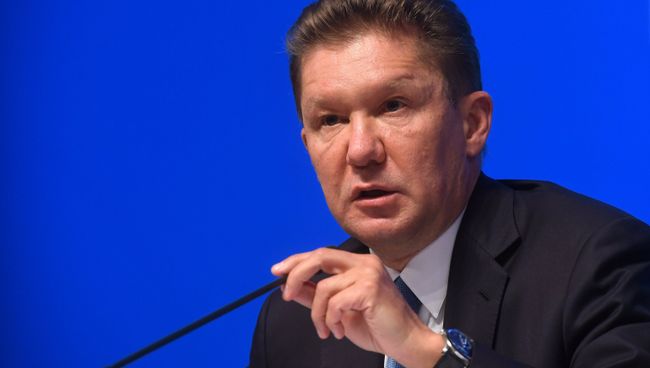 Председатель правления ПАО Газпром Алексей Миллер. Архивное фото Председатель правления ПАО Газпром Алексей Миллер. Архивное фото