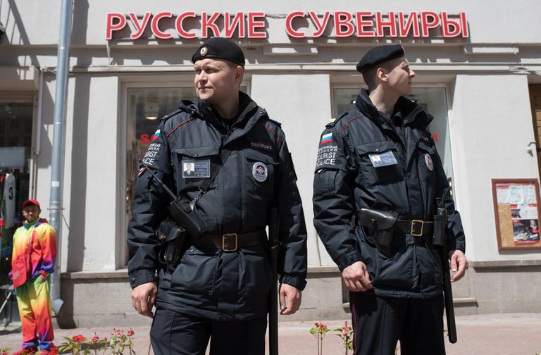 Патрулирование на Старом Арбате Патрулирование на Старом Арбате