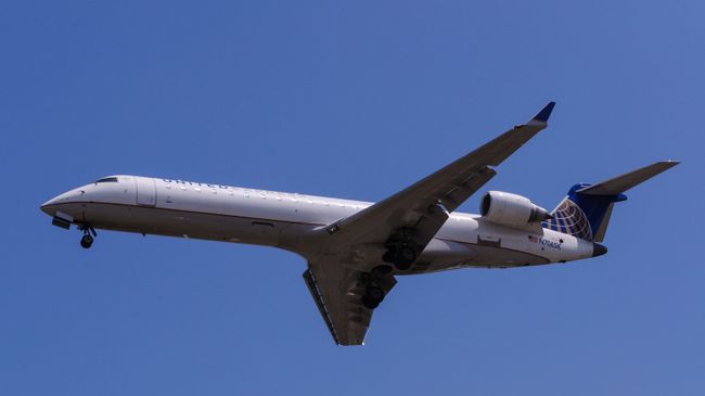Самолет Bombardier CRJ-700ER авиакомпании United Express