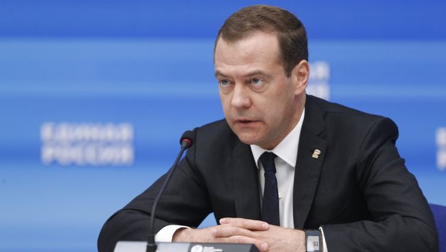 Премьер-министр РФ Дмитрий Медведев. Архивное фото