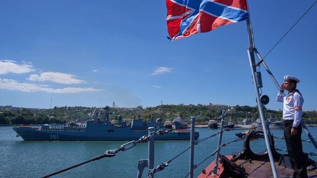 Фрегат Черноморского флота Адмирал Эссен. Архивное фото