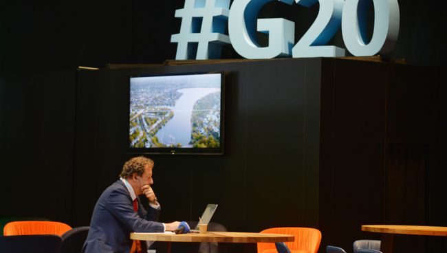 Подготовка к саммиту G20 в Гамбурге Подготовка к саммиту G20 в Гамбурге