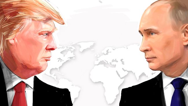 Дональд Трамп и Владимир Путин Дональд Трамп и Владимир Путин