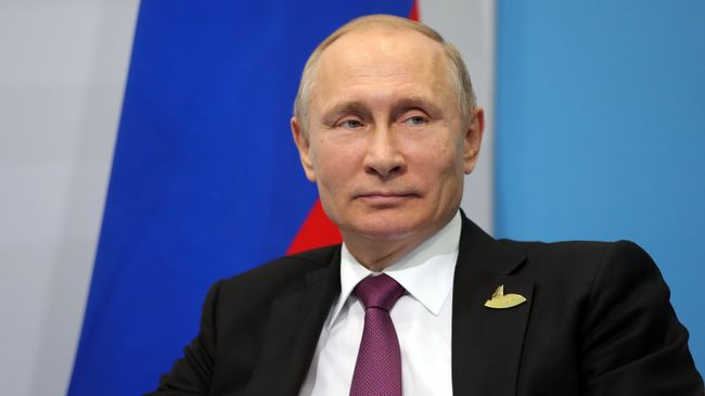 Президент РФ Владимир Путин в Гамбурге. 8 июля 2017