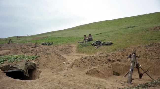 Ситуация в зоне карабахского конфликта. Архивное фото Ситуация в зоне карабахского конфликта. Архивное фото