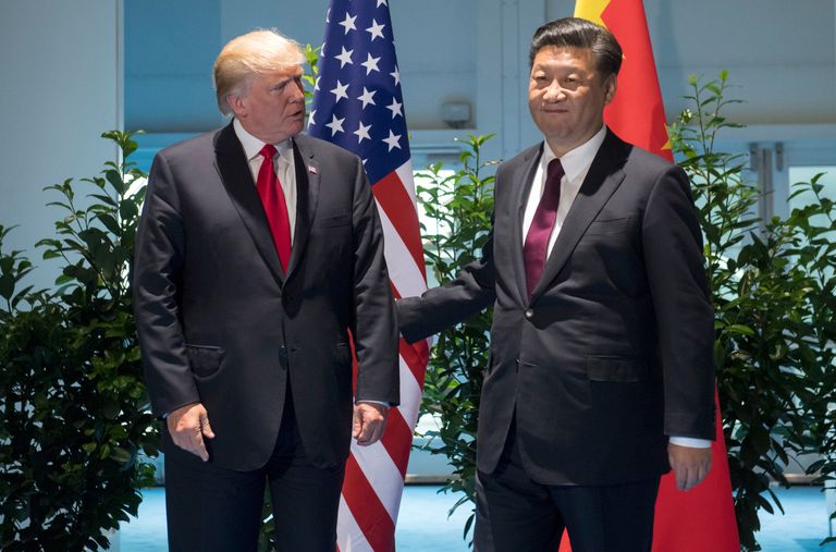 Встреча Дональда Трампа и Си Цзиньпина на полях саммита G20 Встреча Дональда Трампа и Си Цзиньпина на полях саммита G20