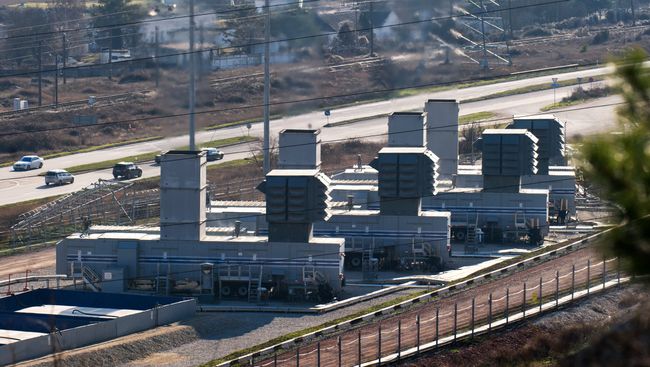 Газотурбинные электростанции в Крыму. Архивное фото Газотурбинные электростанции в Крыму. Архивное фото