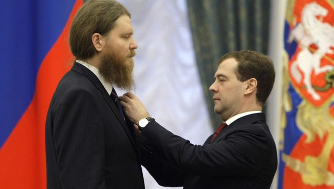 Вручение премий президента Российской Федерации в области науки и инноваций для молодых ученых . Архивное фото