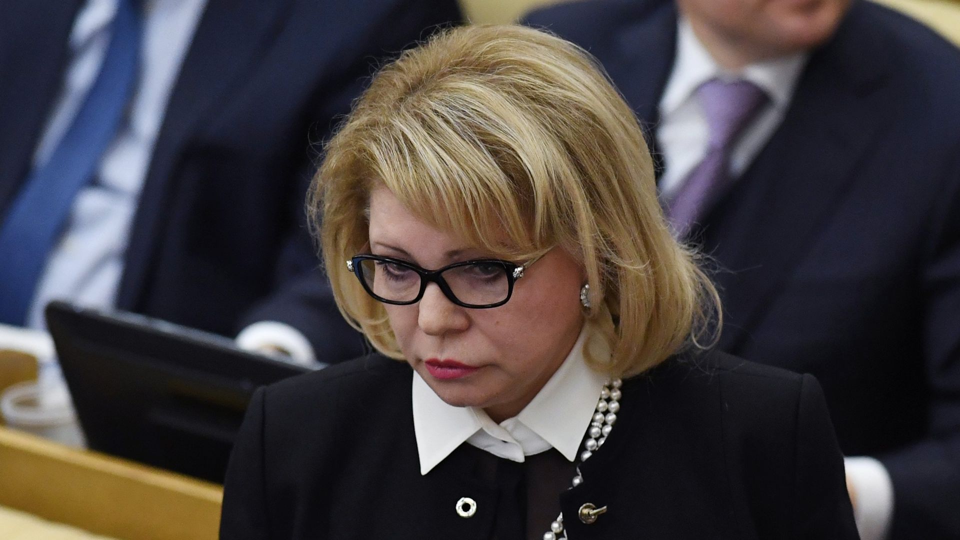 Депутат Государственной Думы Елена Панина на пленарном заседании Государственной Думы РФ - РИА Новости, 1920, 20.10.2020