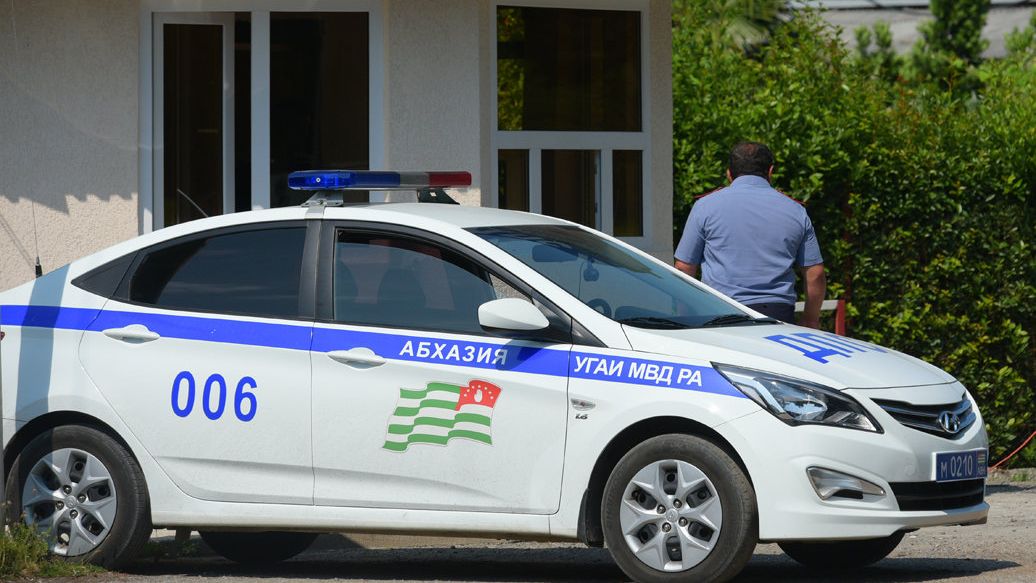 Автомобиль ДПС МВД Абхазии - РИА Новости, 1920, 13.08.2022
