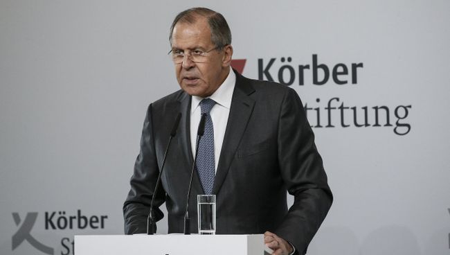 Выступление министра иностранных дел России Сергея Лаврова в Фонде им. Кербера, Берлин. 13 июля 2017 Выступление министра иностранных дел России Сергея Лаврова в Фонде им. Кербера, Берлин. 13 июля 2017