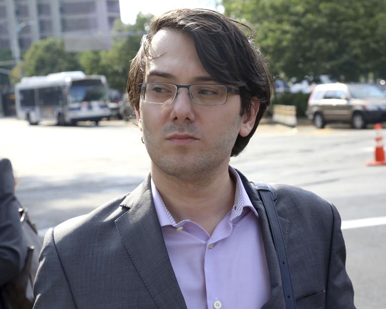 Глава нью-йоркской фармацевтической компании Turing Pharmaceuticals AG Мартин Шкрели Глава нью-йоркской фармацевтической компании Turing Pharmaceuticals AG Мартин Шкрели