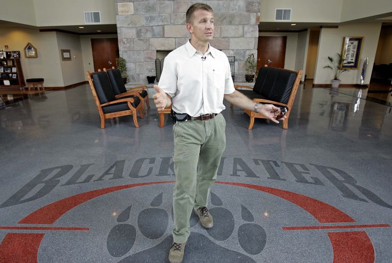 Создатель Blackwater Эрик Принс. 2008 год 