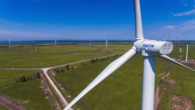 Строительство первого в России ветропарка компанией Fortum в поселке Колхозный Ульяновской области Строительство первого в России ветропарка компанией Fortum в поселке Колхозный Ульяновской области